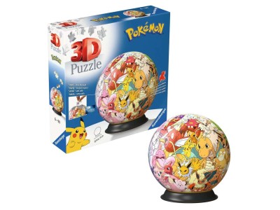POKEMON - Puzzle 3D - Rond 72p