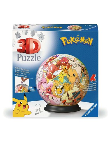 POKEMON - Puzzle 3D - Rond 72p