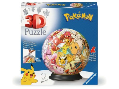 POKEMON - Puzzle 3D - Rond 72p