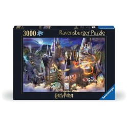 HARRY POTTER - Vue sur le château de Poudlard - Puzzle...