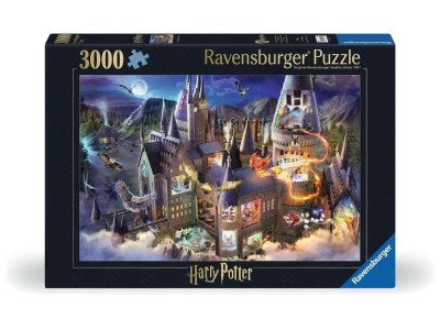 HARRY POTTER - Vue sur le château de Poudlard - Puzzle 3000pcs
