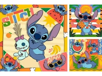 LILO & STITCH - Aloha! - 3 Puzzle 49P