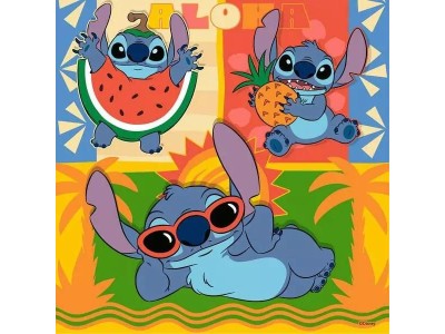 LILO & STITCH - Aloha! - 3 Puzzle 49P