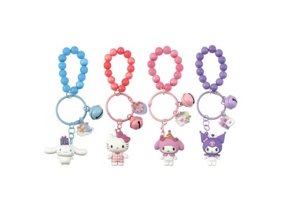 HELLO KITTY - Celebration Series - Assortiment 12 Porte-Clés 6-7cm