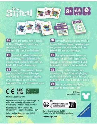 STITCH - Level 8 - Jeu de famille