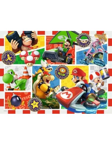 NINTENDO - La course de Mario Kart - Puzzle...