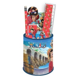 ONE PIECE - Set de Papeterie + Pot à Crayon - 7pc. 2
