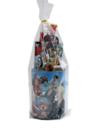 ONE PIECE - Set de Papeterie + Pot à Crayon - 7pc.