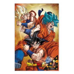 DRAGON BALL SUPER - Goku Evolution - Poster 3D - 58x38cm 2