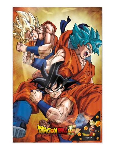 DRAGON BALL SUPER - Goku Evolution - Poster 3D...