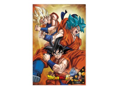 DRAGON BALL SUPER - Goku Evolution - Poster 3D - 58x38cm