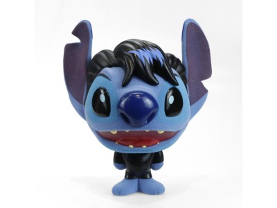 STITCH - Elvis Singer - Figurine Bhunny Flocked Vinyl - 10cm