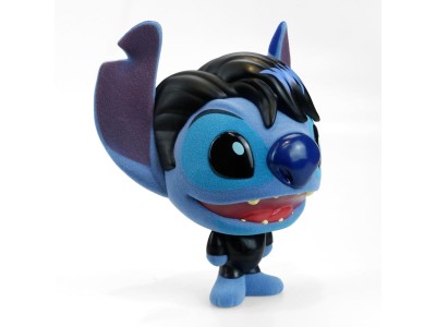 STITCH - Elvis Singer - Figurine Bhunny Flocked Vinyl - 10cm
