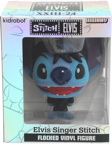 STITCH - Elvis Singer - Figurine Bhunny Flocked...