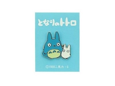 MON VOISIN TOTORO - Totoro bleu & blanc - Pins 2x2.1cm