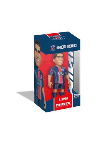 PSG - Hakimi - Figurine Minix 12cm