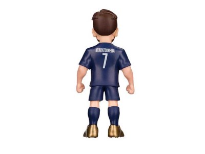 PSG - Kvarayskhelia - Figurine Minix 12cm
