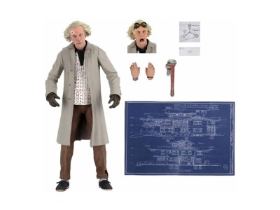 RETOUR VERS LE FUTUR - Ultimate Doc Brown - Figurine 18cm