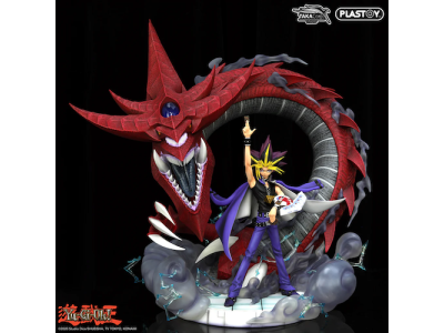 YU-GI-OH - Yami Yugi & Slifer - Statuette 51cm