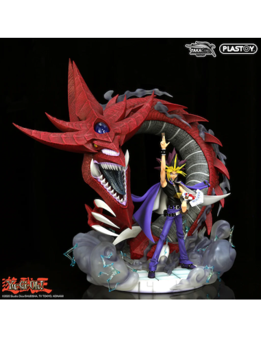 YU-GI-OH - Yami Yugi & Slifer - Statuette 51cm