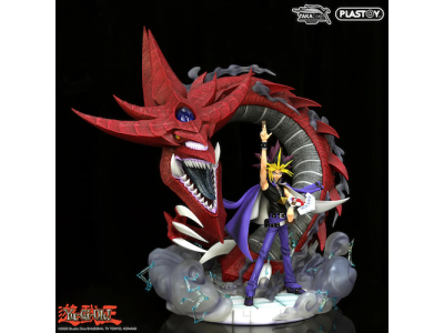 YU-GI-OH - Yami Yugi & Slifer - Statuette 51cm