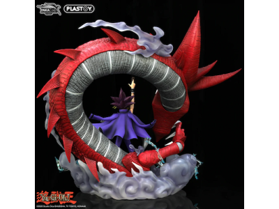 YU-GI-OH - Yami Yugi & Slifer - Statuette 51cm