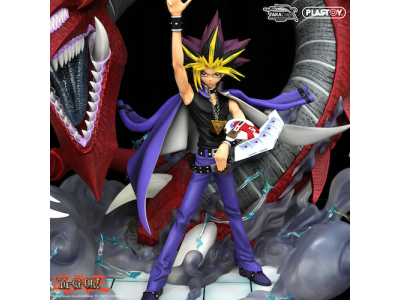 YU-GI-OH - Yami Yugi & Slifer - Statuette 51cm