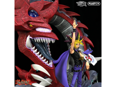 YU-GI-OH - Yami Yugi & Slifer - Statuette 51cm
