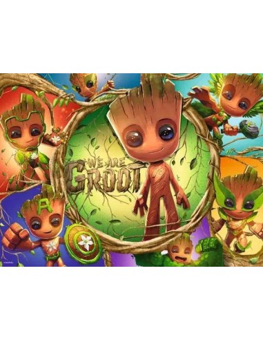 MARVEL - Nous sommes Groot - Puzzle 100P XXL