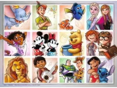 DISNEY - Puzzle 100P XXL