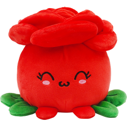 PLUSH WORLD - Yummis Flowers Rose - Peluche 16cm