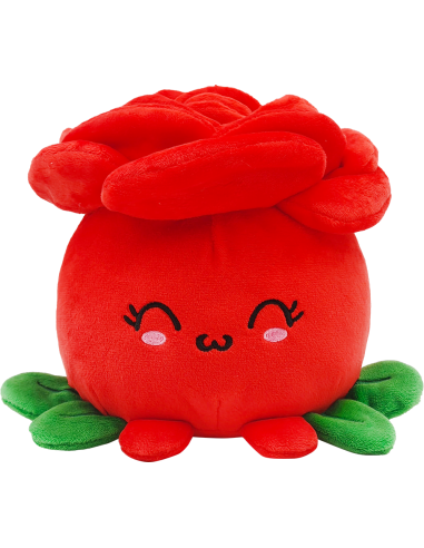 PLUSH WORLD - Yummis Flowers Rose - Peluche 16cm