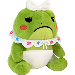 FROWNY FROGS - Bébé - Peluche 25cm