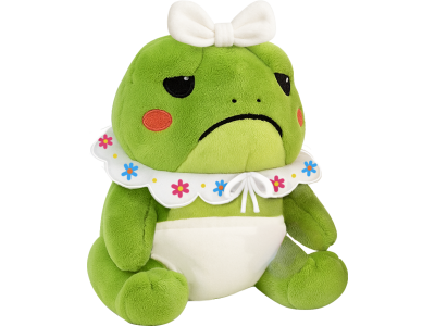 FROWNY FROGS - Bébé - Peluche 25cm