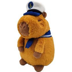 HUG A CAPYBARA - Capitaine - Peluche 23cm