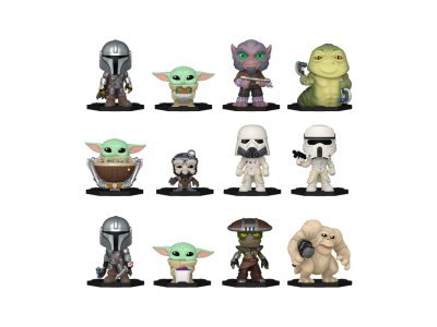 MANDALORIAN & GROGU - Mystery Minis (BOX 12 Figurines)