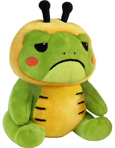 FROWNY FROGS - Abeille - Peluche 25cm