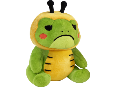 FROWNY FROGS - Abeille - Peluche 25cm
