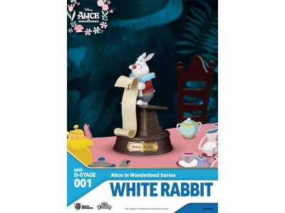 ALICE AU PAYS DES MERVEILLES - Mini D-Stage -Pack de 6 Statuettes 10cm
