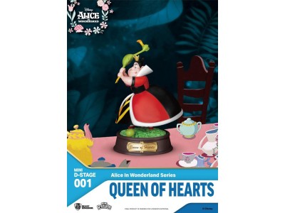 ALICE AU PAYS DES MERVEILLES - Mini D-Stage -Pack de 6 Statuettes 10cm