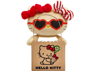 HELLO KITTY - Hello Kitty "Summer Days Glasses" - Peluche 24cm