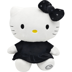 HELLO KITTY - Hello Kitty "Black Dress" - Peluche 24cm