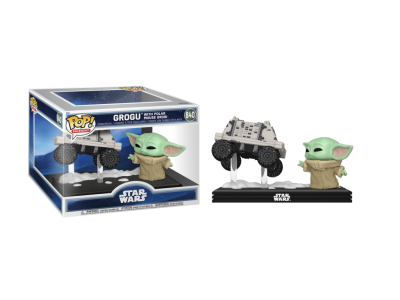 MANDALORIAN & GROGU - POP Moments N° 840 - Grogu W/Polar Mouse Droide