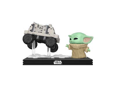 MANDALORIAN & GROGU - POP Moments N° 840 - Grogu W/Polar Mouse Droide