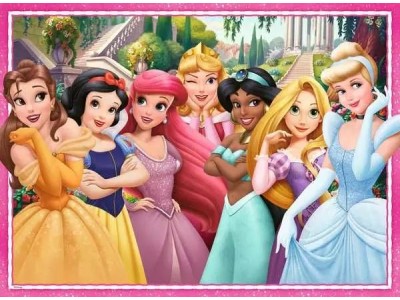 DISNEY PRINCESSES - La vie est un comte de fées - Puzzle 100P XXL