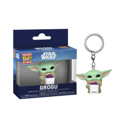 MANDALORIAN & GROGU - Pocket Pop Keychains - Grogu With...