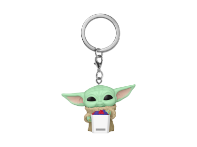 MANDALORIAN & GROGU - Pocket Pop Keychains - Grogu With Snack