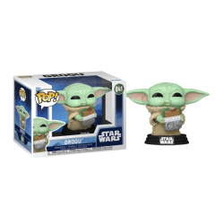 MANDALORIAN & GROGU - POP Star Wars N° 841 - Grogu With Food