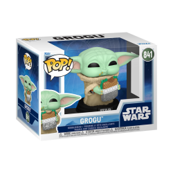 MANDALORIAN & GROGU - POP Star Wars N° 841 - Grogu With Food 2