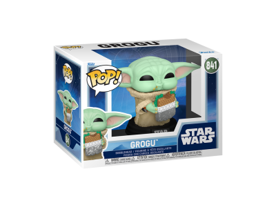 MANDALORIAN & GROGU - POP Star Wars N° 841 - Grogu With Food